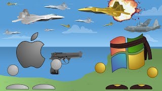 Mac vs PC 7 Aerial Warfare [upl. by Aynotahs]