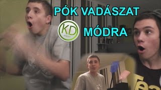 Pók vadászat KD csapat módra [upl. by Ferri]