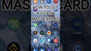 How to get a GCash Mastercard [upl. by Neved]