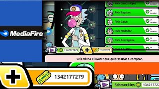 APK RICK Y MORTY DINERO INFINITO SCHMECKLES Y CUPONES DE BLITZ AND CHITZ [upl. by Jerrine125]