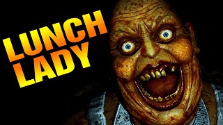 LUNCH LADYCoop Horror Jump Scare Game First Attempt [upl. by Sasnett]