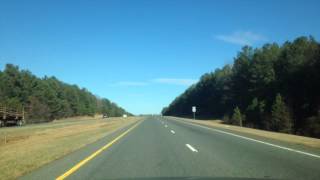 Driving TimeLapse US Route 64 East  January 19th 2015 [upl. by Atiluj]