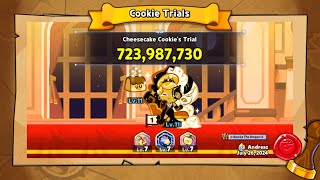 Cheesecake Cookies Trial  CROB Cookie Run Ovenbreak [upl. by Dyl]