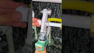 Prefilter installation methodPrefilterplumberwaterfilter youtubeshorts [upl. by Sirovart]