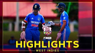 Highlights  West Indies v India  Jaiswal amp Gill Star  4th Kuhl Stylish Fans T20I [upl. by Anthia]