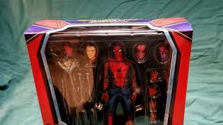 Medicom Mafex SpiderMan Homecoming NO 103 Ver 15 Review [upl. by Arjan]