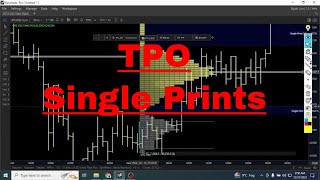 Singleprints TPO Chart Market profile Explained In Urdu Hindi [upl. by Radack]