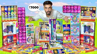 Cheapest New Unique Crackers Stash Shopping amp Different Fireworks Testing 2024 amp Diwali Ke Patakhe [upl. by Beau]