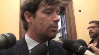 Pd Civati sulladdio di Fassina “Frazioniamo il centrosinistra Scissione fatta da elettori” [upl. by Sobel78]