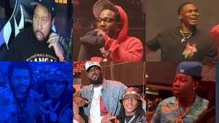 Victory Lap Akademiks Recaps Kendrick Lamar’s “Pop out” Show in LA with some special Guests [upl. by Annej]