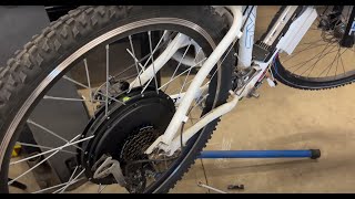 1000W 48V EBike Build Giant Rincon [upl. by Aihseyk979]