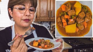 Estofado De Carne De Res  Recetas Mexicanas Faciles [upl. by Virendra687]