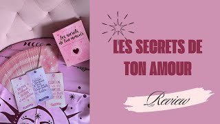 REVIEW LES SECRETS DE TON AMOUR [upl. by Balac]