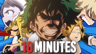 MY HERO ACADEMIA s1 EN 10 MINUTES  Résumé en Vrac 2 [upl. by Knudson]