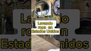 Lavando ropa en la lavandería en Miami Estados Unidos con monedas Coin Laundry miami coinlaundry [upl. by Frerichs328]