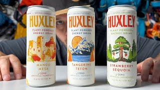 Energy Drinks Can Be Better Huxley Plant Based Energy Taste Test [upl. by Ursuline]