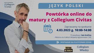 Powtórka do matury z języka polskiego  cz1 [upl. by Swenson]