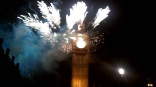 LONDON FIREWORKS 2012 [upl. by Cirdek]