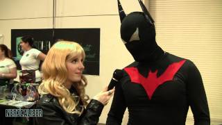 BATMAN BEYOND DC Comics Cosplay at the Boston Comic Con [upl. by Jenna]