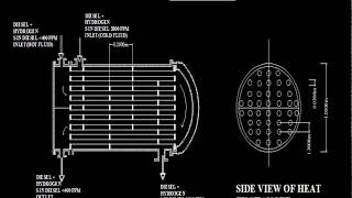 DESIGN OF HEAT EXCHANGER Diesel Hydro desulphurisation [upl. by Emanuela]