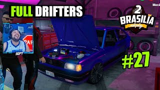 Brasília RP 2 27  TUNEI MEU GOLETA e DEIXEI FULL DRIFTERS GTA RP [upl. by Nnov]