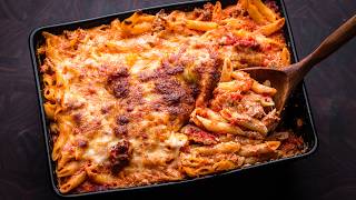 Baked Sausage Pasta  The Best and Easiest Baked Pasta Youll Ever Have [upl. by Etteuqaj186]