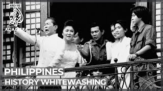 Philippines New Marcos film ‘whitewashes’ history critics say [upl. by Nnylrahc]