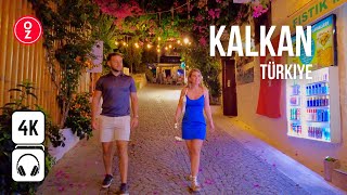 KALKAN  Türkiye 🇹🇷 4K Walking Tour  Kaş  Mediterranean Sea [upl. by Lyns]