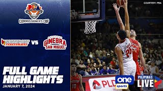 NorthPort vs Brgy Ginebra highlights  PBA Season 48 Commissioners Cup  Jan 7 2023 [upl. by Markus80]