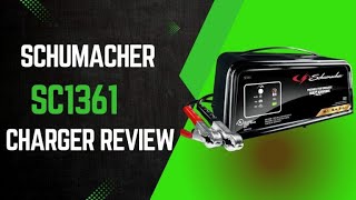 Schumacher SC1361 Fully Automatic Jump Starter and Battery Charger Review – Specs Features amp More [upl. by Kitchen]