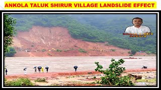 ANKOLA SHIRUR LANDSLIDE EFFECT [upl. by Albers]