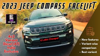 2023  Latest  4x2  Jeep Compass  भारी Discount पर  Diesel AT  Jeep jeepindia [upl. by Madelon510]