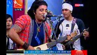 Khachar VitorBand Chatok  Mohona Tv Live  2015 [upl. by Aneba294]