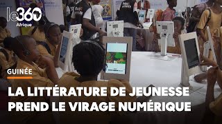 Guinée des livres audio pour intéresser les jeunes à la lecture [upl. by Yllor480]