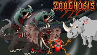 All Zoochosis  Third person screamers  Zoochosis Animation  Spider Virus  Animal Monster [upl. by Marga]