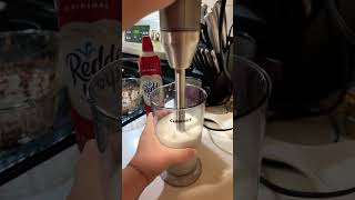 How to make a homemade Vanilla Bean Frappuccino from Starbucks 🌟 ￼ [upl. by Hefter478]