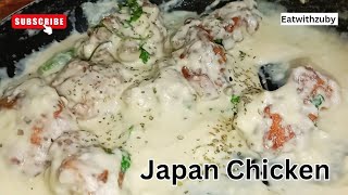 ✨️Restaurant Style Creamy Japan Chicken  Chicken Recipe  ஜப்பான் சிக்கன் trending new food [upl. by Ikkiv]