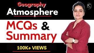 Important MCQs and Summary of Atmosphere Chapter  Geography  SSC Railways CDS State PSCs UPSC [upl. by Adnomar340]