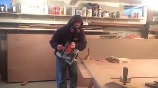 SCARF JOINT PLYWOOD BOAT BUILDING [upl. by Lleksah848]