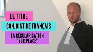 Demander un titre de séjour quotconjoint de françaisquot sur place [upl. by Yhtamit]