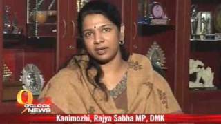 Kanimozhi on DMK resolution [upl. by Mixam]