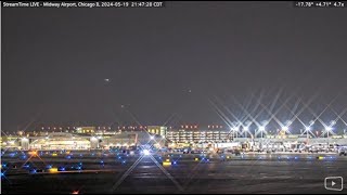 Chicago  Midway International Airport Live cam [upl. by Elleinahc]