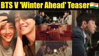 BTS V New Song Winter Ahead Teaser 😍 BTS V New MV Full Update in Hindi 🇮🇳 [upl. by Sile]