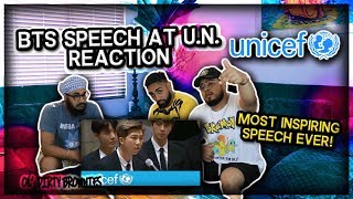 BTS speech at the United Nations  UNICEF  REACTION  Ol Dirty Brownies [upl. by Peony]