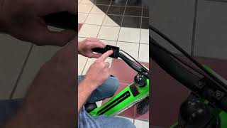 ELEKTRODE ⚡️ new Kawasaki electric bike settings explained How to adjust the power levels [upl. by Jochbed]