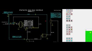 SIMULACION DINAMICA MOLINO SAG BOLAS METSIM [upl. by Myke]