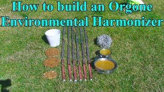 How to build an Orgone Environmental Harmonizer chembuster [upl. by Sorvats]