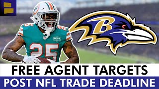 Ravens Free Agent Targets PostNFL Trade Deadline Ft Xavien Howard amp Micah Hyde [upl. by Coffeng]