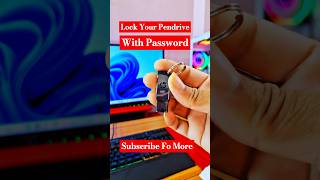 How to Lock Pendrive with Password [upl. by Sana]