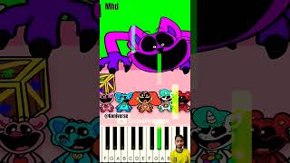 Poppy Playtime Animation  Hide amp Seek Goniverse  Piano Tutorial shortvideo youtube vairalvideo [upl. by Notnel]